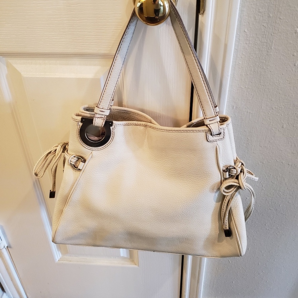 Ferragamo tote shoulder bag authentic